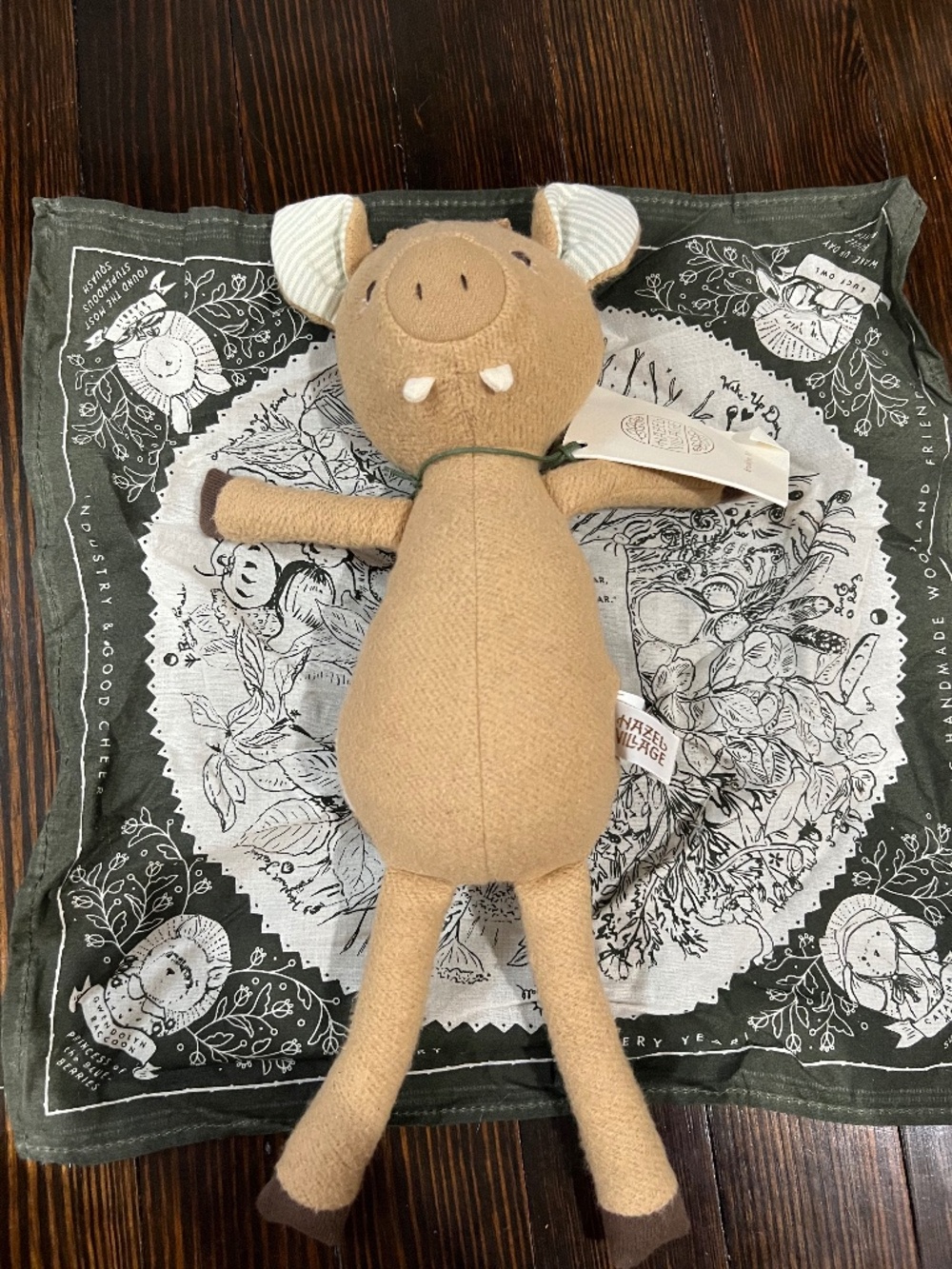 Limited Edition Retired Hazel Village Doll Augustus Wild Boar